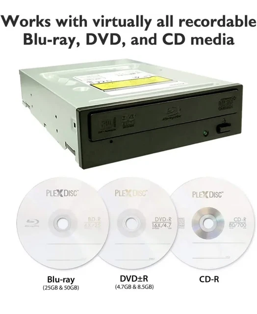 PIONEER BDR212V BLURAY SATA 16X Internal BlueRay Writer DVD CD