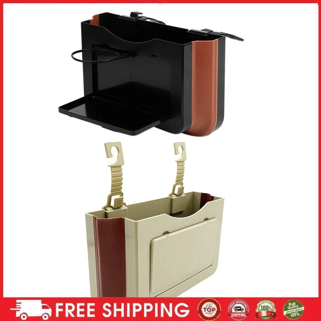 Car Trash Can Collapsible & Portable Organizer Trash Bin for Front or Back Seat