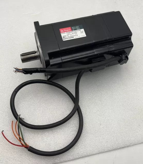 Used SANYO DENKI P50B08075DXVOO AV SERVO MOTOR P50B08075DXV00