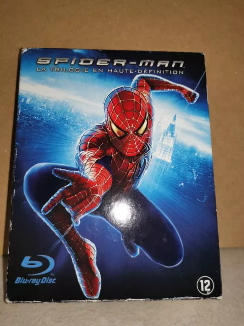 SPIDERMAN 1-2-3 (2002-2004-2007) Coffret Blu-Ray
