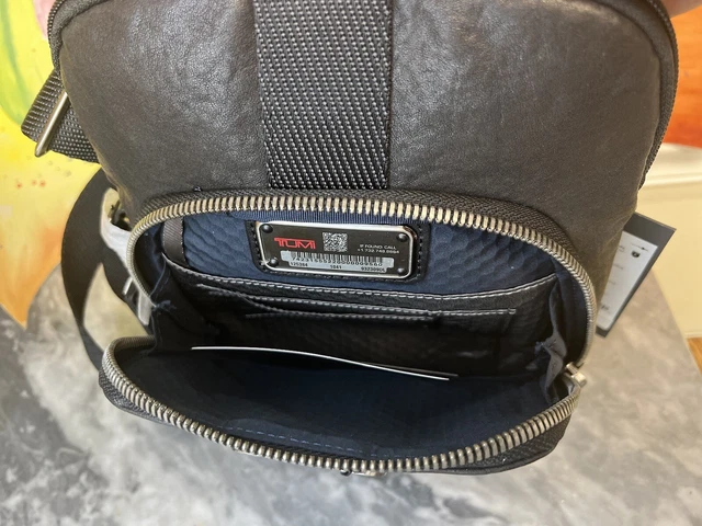 TUMI Alpha Bravo Barksdale Crossbody Bag, Black 9