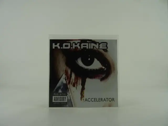 K.O.KAINE ACCELERATOR (287) 7 Track Promo CD Album Picture Sleeve COPRO RECORDS