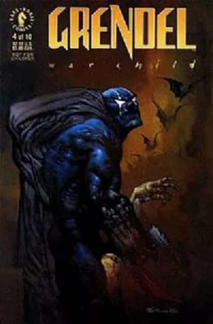 Grendel: War Child (1992 Ltd ) #4 Presque Neuf (NM) Dark Cheval Bd D'Âge Moderne