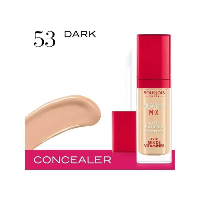 Bourjois Paris Correttore Antifatica Sano Mix - 53 Scuro - Nuovo - P&P Gratuito