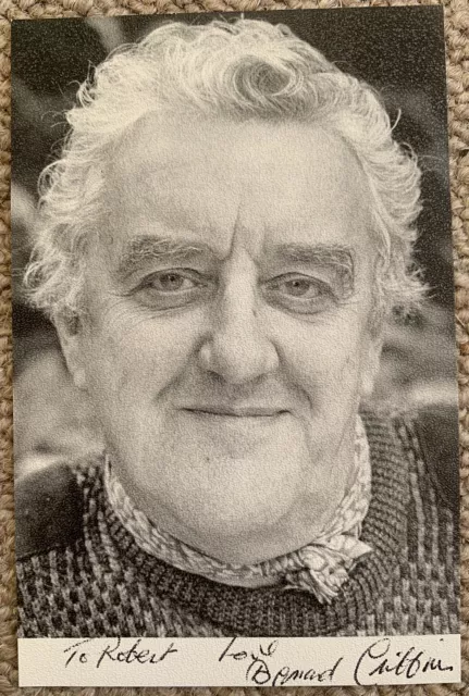 Bernard Cribbins - Hand Signed Autograph Photo