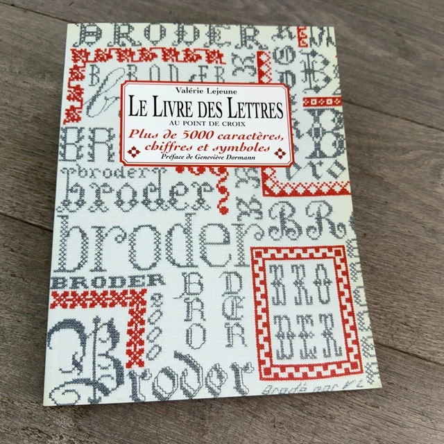 CROSS STITCH LETTERS Bible Alphabet Design Book Japanese