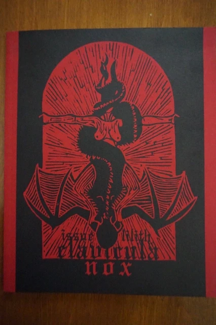 アート・デザイン・音楽 LILITH clavicula nox Issue IV 2009 CLAVICULA NOX ISSUE IV Lilith Occult Zine Book Ixaxaar 2009