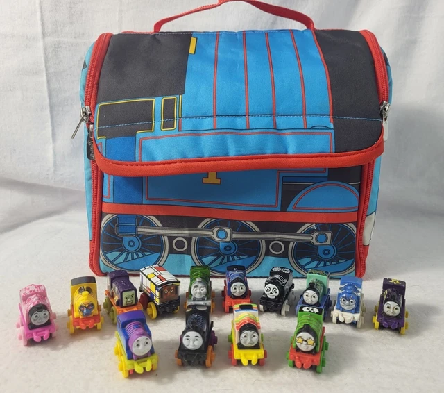 THOMAS THE TRAIN Tank Engine Fold Out Play Mat and Tote Bag With 14