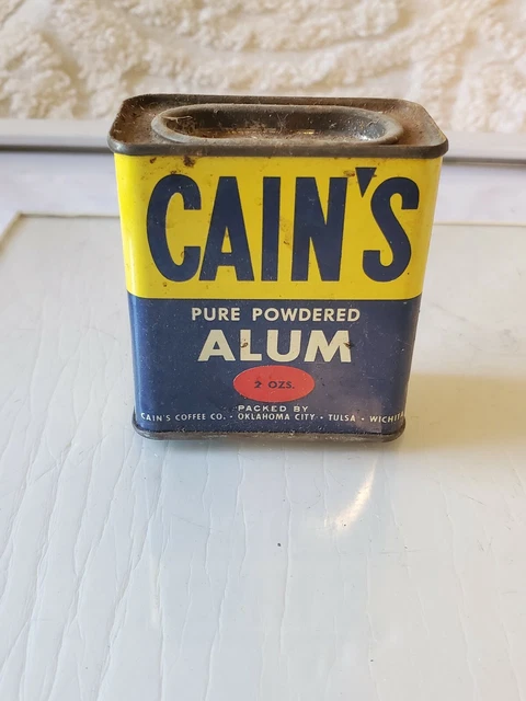 Cains Coffee Co pure powdered alum 2 oz