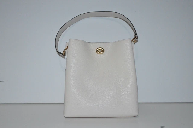 Coach polished pebble online leather charlie bucket crossbody