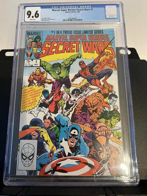 Marvel Super Heroes Secret Wars #1  CGC 9.6 1984 Spider-Man 1st Beyonder