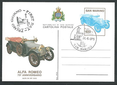 Cartoline Postale 1983 Filatelica Cesena FDC CIF 25° Anniversario 1 v 400 