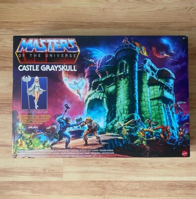 Masters Of The Universe - Castello Di Grayskull, Set Vintage Ispirato Al Prototipo Di Mark Taylor Con Pedana Da Esposizione E Ponte Levatoio Action Figure E Accessori Inclusi 6 Anni Jkh87