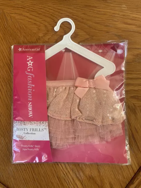 American Girl -  FROSTY FRILLS SKIRT for Dolls - NIP Jupe Frosty Frills