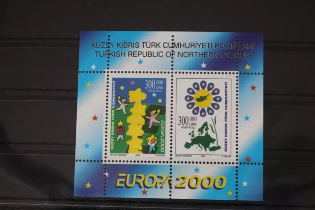 Türkisch-Zypern Block 19 mit 516-517 postfrisch Europa #WT055