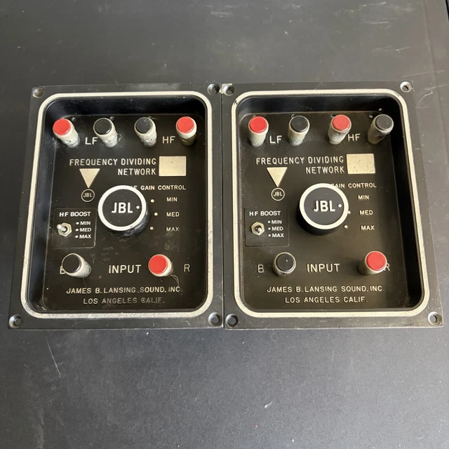 JBL 3105 CROSSOVER Dividing Network Pair Working Tested ZH0TB03