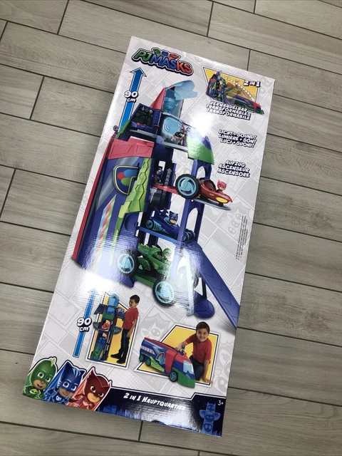 PJ Masks Quartier Generale 2in1 Si Trasforma Con Luci e Suoni e