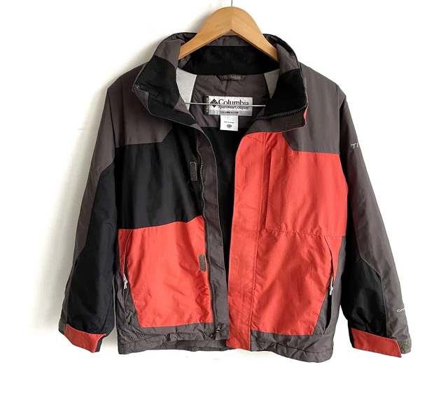 VGC Columbia Titanium Omnitech Windbreaker Jacket No Hood Size 6 Age 10-12