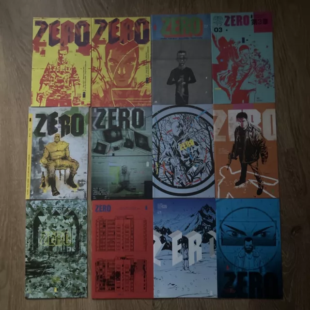 Zero #1-11 Lot Image Comics 2013 Issues 1,2,3,4,5,6,7,8,9,10,11 Run Lot