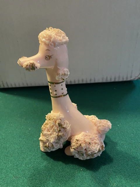 Pink Poodle vintage spaghetti style
