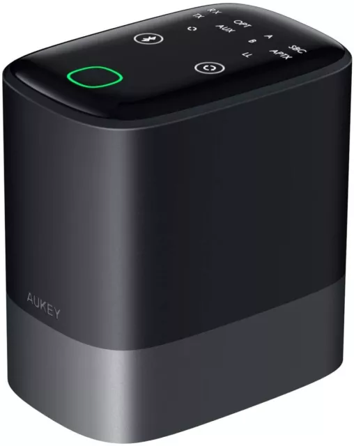 AUKEY BR-08 Bluetooth 5.0 Transmitter/Receiver 2-in-1, Toslink RX/TX, AUX-Klinke