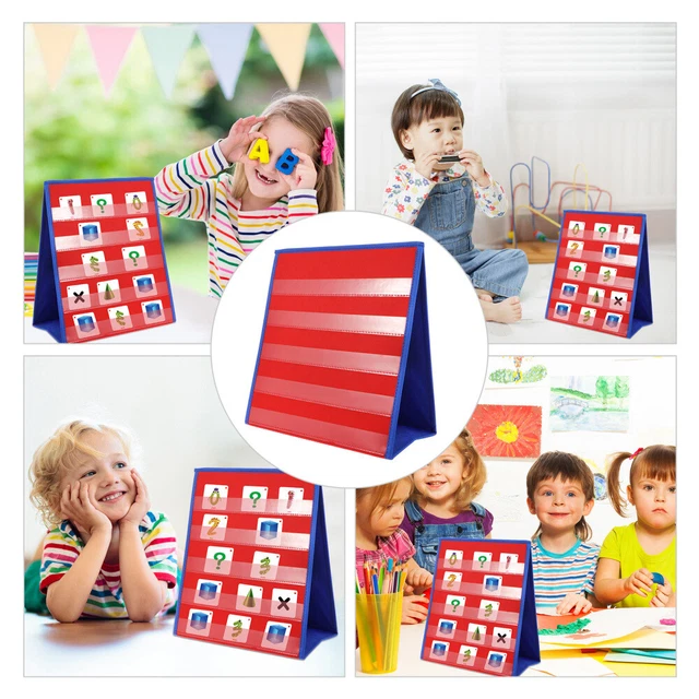 Tableau De Poche Pliable Double Face – Outil éducatif Pour Enfants, Maternelle Et Maison - 7