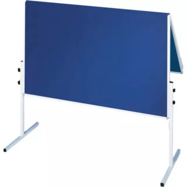 X-tra!Line Moderationstafel 120x150 cm blau Filz klappbar FRANKEN CC-UMTF-G 03