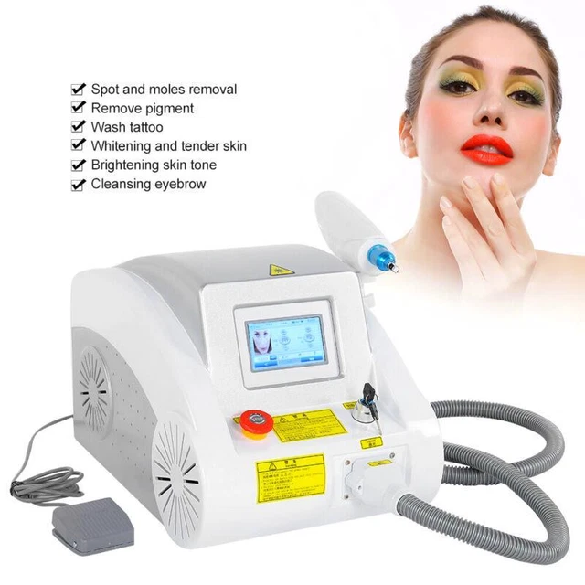 EU-Stecker-Lasermaschine zur Tattooentfernung – ND-Yag-Laser, schnellere