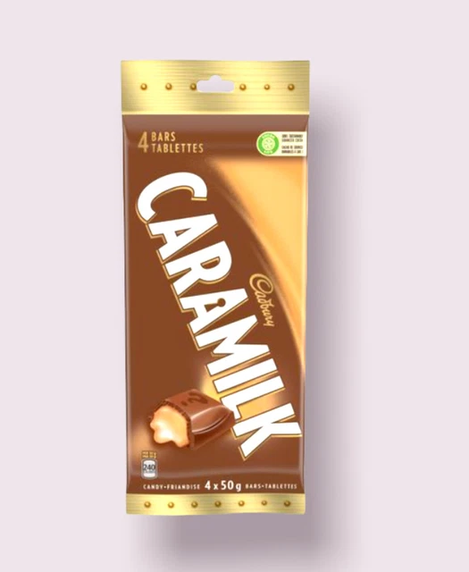CADBURY CARAMILK CHOCOLATE Bars Fresh Sealed Package Imported From