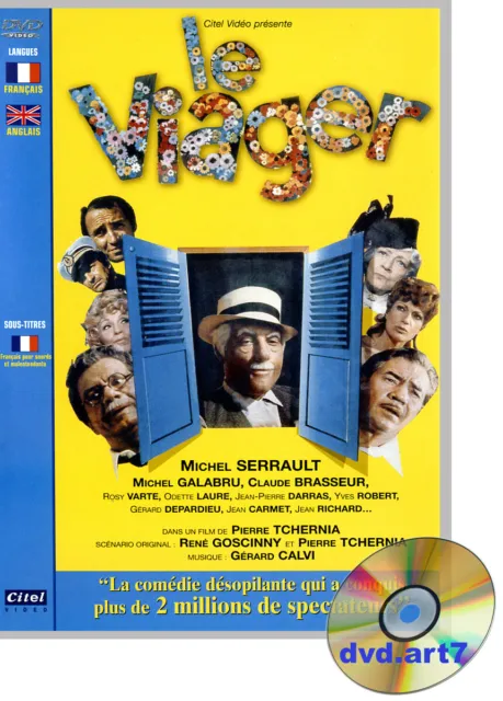 DVD : LE VIAGER - Michel Serrault - Michel Galabru - Claude Brasseur