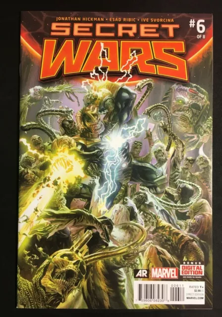 Secret Wars 6 Key Black Panther Yields Infinity Gauntlet Alex Ross Dr Doom V 1