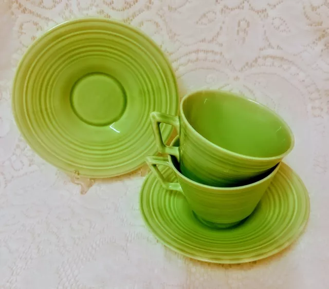 Edwardian Crown Ducal. Cups & Saucers 2
