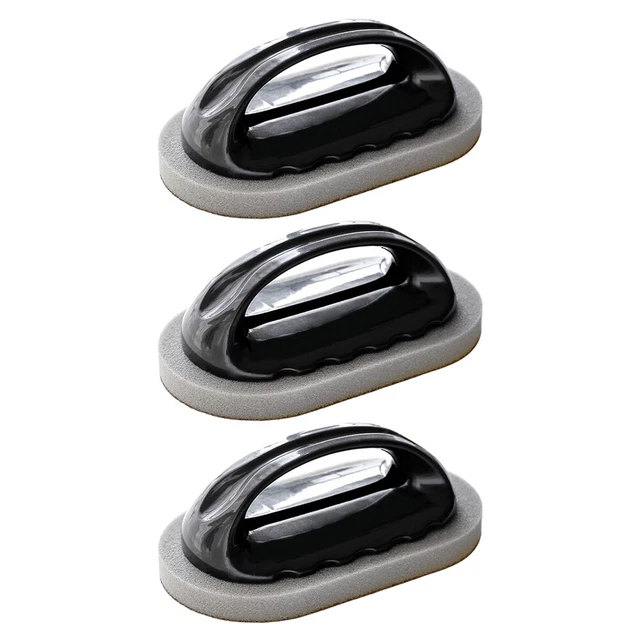 3 piezas esponja esponjas de cocina manijas de metal lavadora de ollas