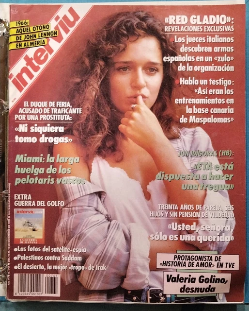 REVISTA INTERVI N 761 Diciembre 1990 Valeria Golino Desnuda EUR 10 revista-intervi-n-761-diciembre-1990-valeria-golino-desnuda-eur-10