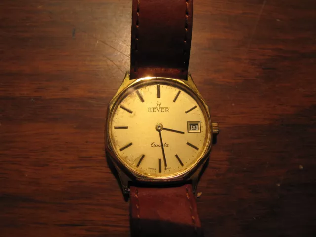 OROLOGIO HEVER SWISS MADE 17 Rubis Carica Manuale Vintage EUR 40 00 PicClick IT