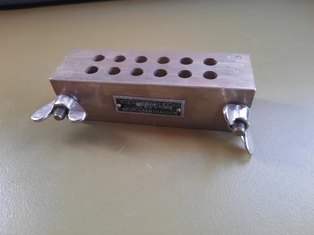 Zäpfchenform Zäpfchengießform für 12 Zäpfchen a 1 g , Metall, aus Apotheke