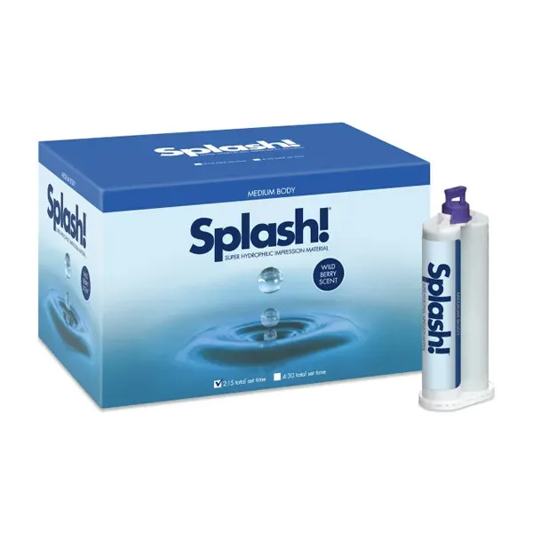 Splash! Half-Time Cartridges, 2:15 Set Time Monophase/Medium, 20 - 48mL