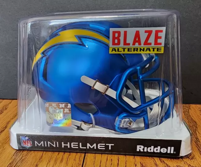 2017 Los Angeles Chargers NFL Riddell Blaze Alternate Mini Helmet