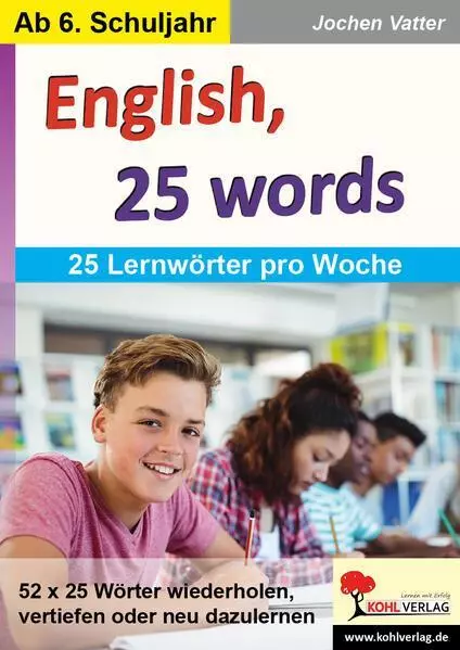 Vatter, J: English, 25 words