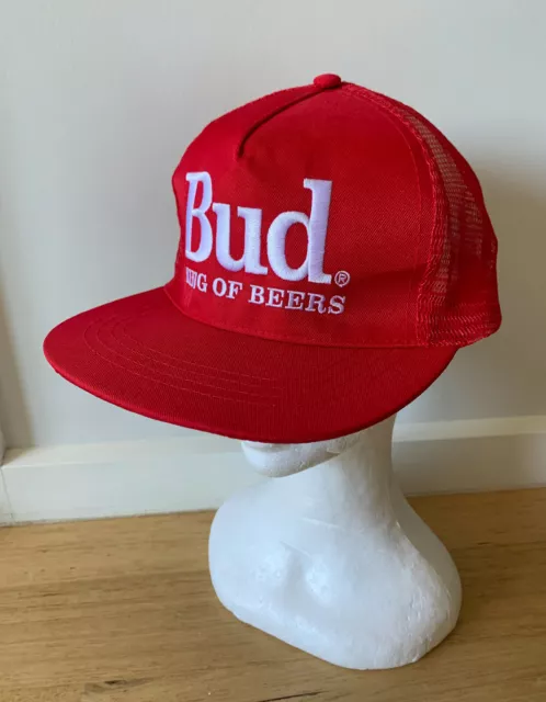 NEW Official Budweiser Mens Promotional Beer Snapback Cap Hat