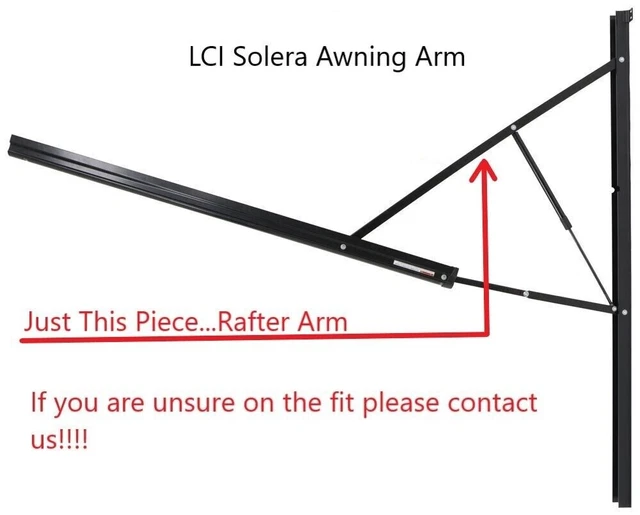 LCI LIPPERT SOLERA RV Camper Awning Arm Inner Arm Rafter Arm 63" & 69