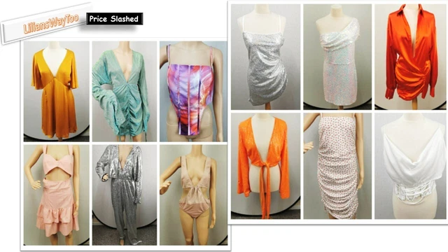 Women's UK Size 16 Party Clothes Job lot Bundle 12 Items Mixed Styles ALL NEW