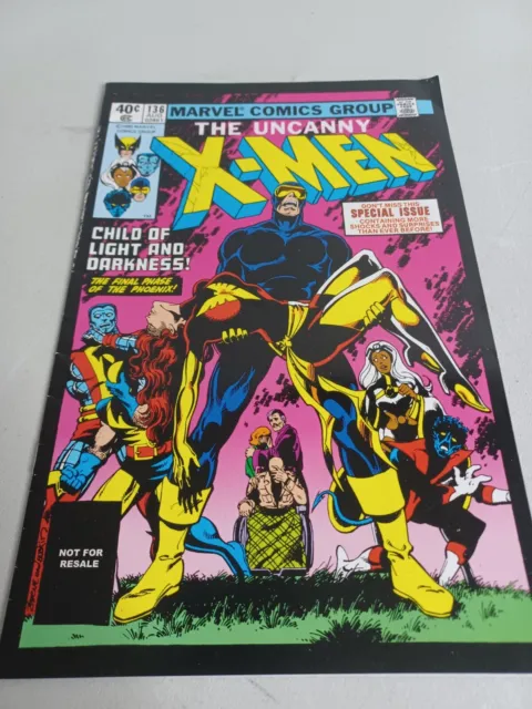 2010 Uncanny X-men #136 The Dark Phoenix Saga Part 8 RE-RELEASED COPY