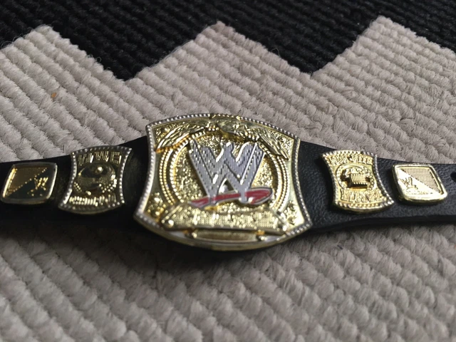 ELITE WWE SPINNER CHAMPIONSHIP BELT for WRESTLING FIGURE TITLE