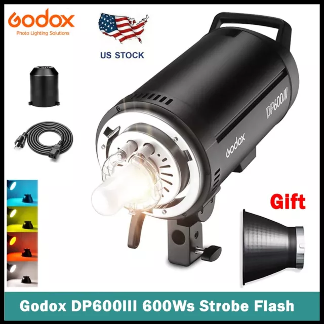 Godox DP600III 600Ws Studio Strobe Flash Light Monolight Bowens Mount 2.4G GN80