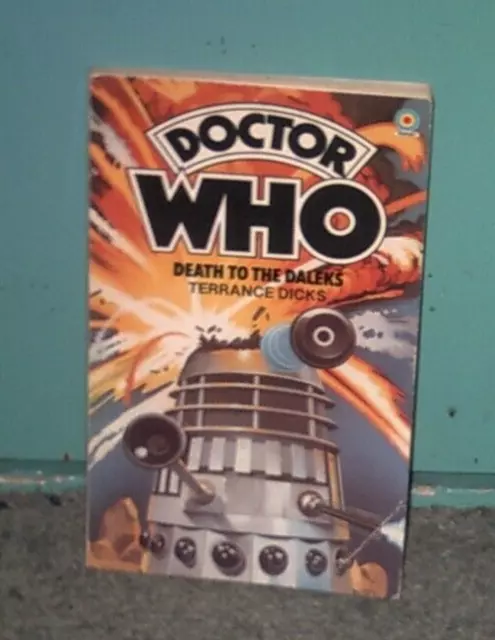 Doctor Who Death to the Daleks Terrance Dicks (Target, PB, 1980, 3rd impression)