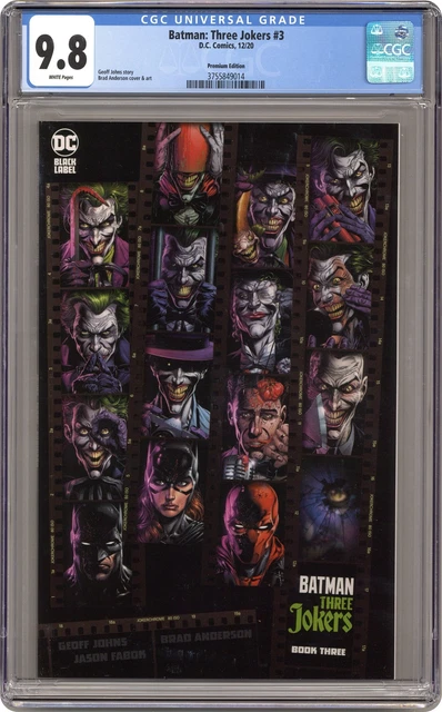 Batman Three Jokers #3H Film 1:450 Variant CGC 9.8 2020 3755849014