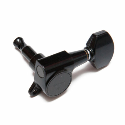 NUOVO Gotoh SG381-07 L6 6 in linea Set Sintonizzatore con viti Mini Mano Destra-Cromo 