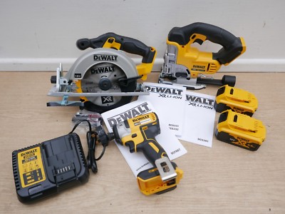 Dewalt DCK306P2T 18v XR BRUSHLESS KIT-DCG405 SMERIGLIATRICE DCF887 impatto DCH273 SDS 