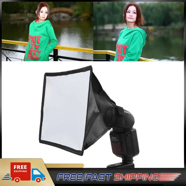 Mini difusor universal de fotografía flash difusor softbox para Nikon para Canon